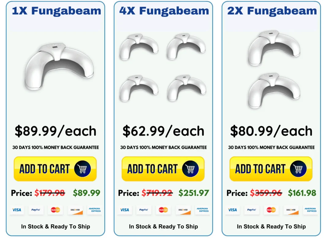 FungaBeam secure order page